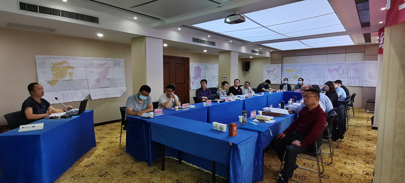 我公司承擔(dān)的咸陽(yáng)市三縣（市）礦產(chǎn)資源總體規(guī)劃（2021-2025）順利通過評(píng)審