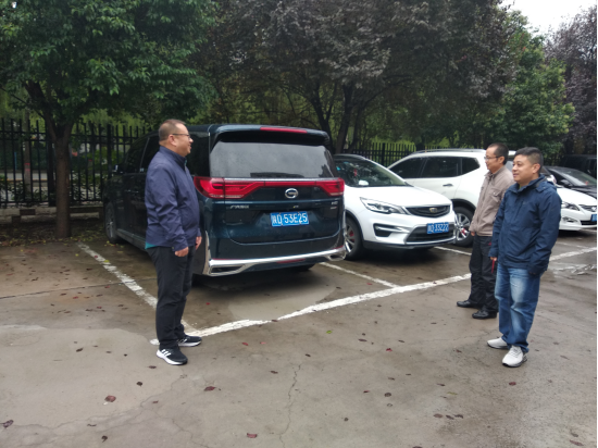 我公司“國慶”期間檢查車輛封存、值班情況