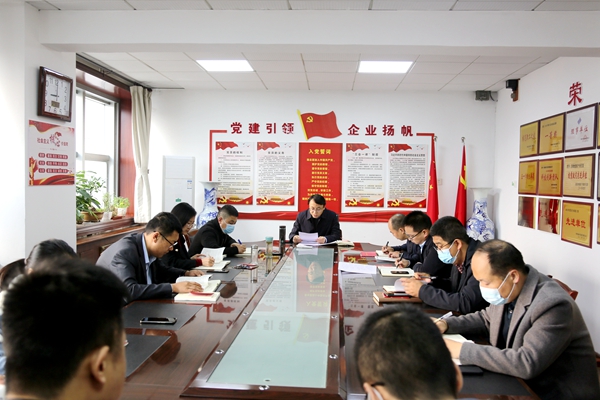 陜西地礦區(qū)研院有限公司召開黨委理論學(xué)習(xí)中心組學(xué)習(xí)（擴大）會議學(xué)習(xí)貫徹黨的二十大精神